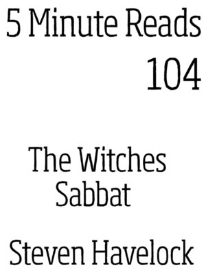 cover image of The Witches Sabbat